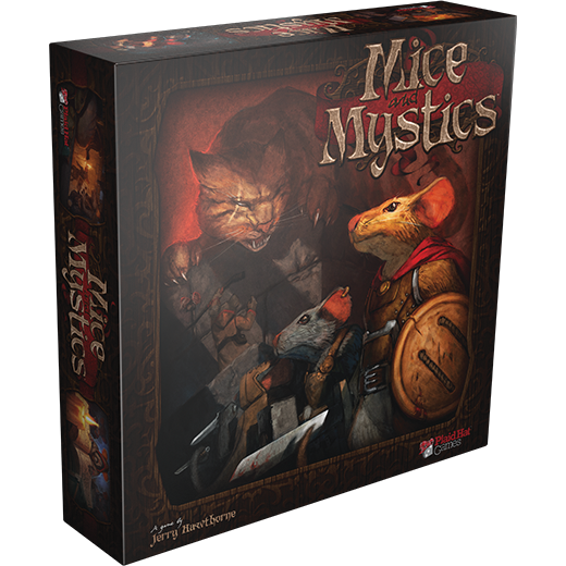 Mice & Mystics, Board Game, Plaid Hat Games,- The Sword & Board