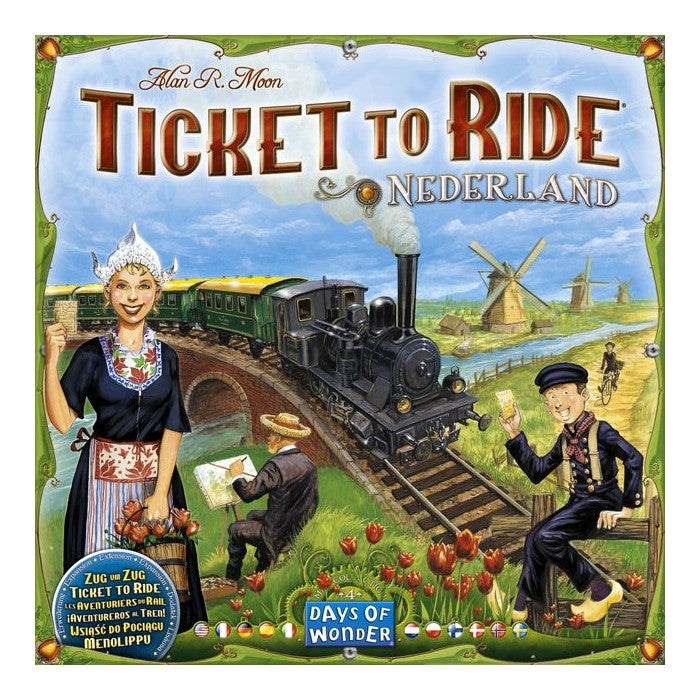 Ticket to Ride : Map Collection Volume 4 - Nederland - The Sword & Board