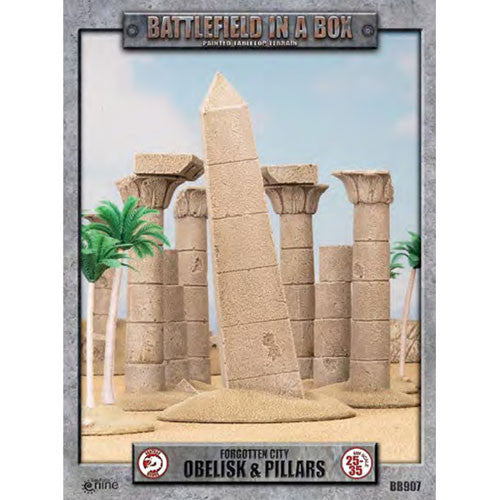 Battlefield in a Box Forgotten City Obelisk & Pillars