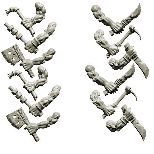 Orc Hands with Close Combat Weapons