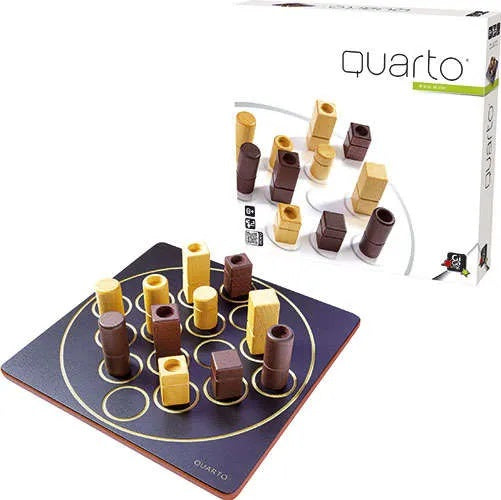 Quarto, Board Game, GIGAMIC,- The Sword & Board