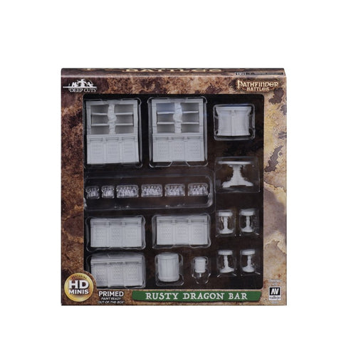 Pathfinder Battles Deep Cuts Unpainted Miniatures - Wave 4: Rusty Dragon Bar