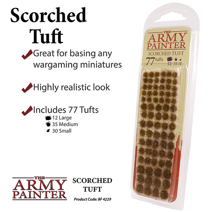 Infographic for Army Painter scorched Tuft