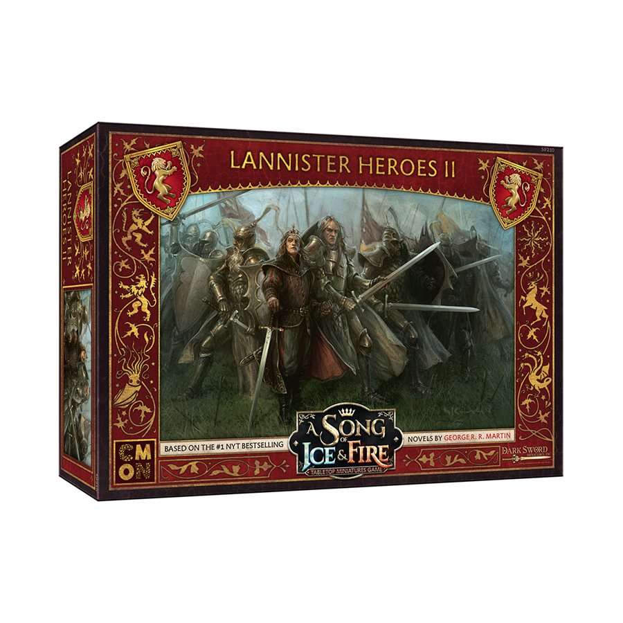 A Song of Ice & Fire Tabletop Miniatures Game: Lannister Heroes 2