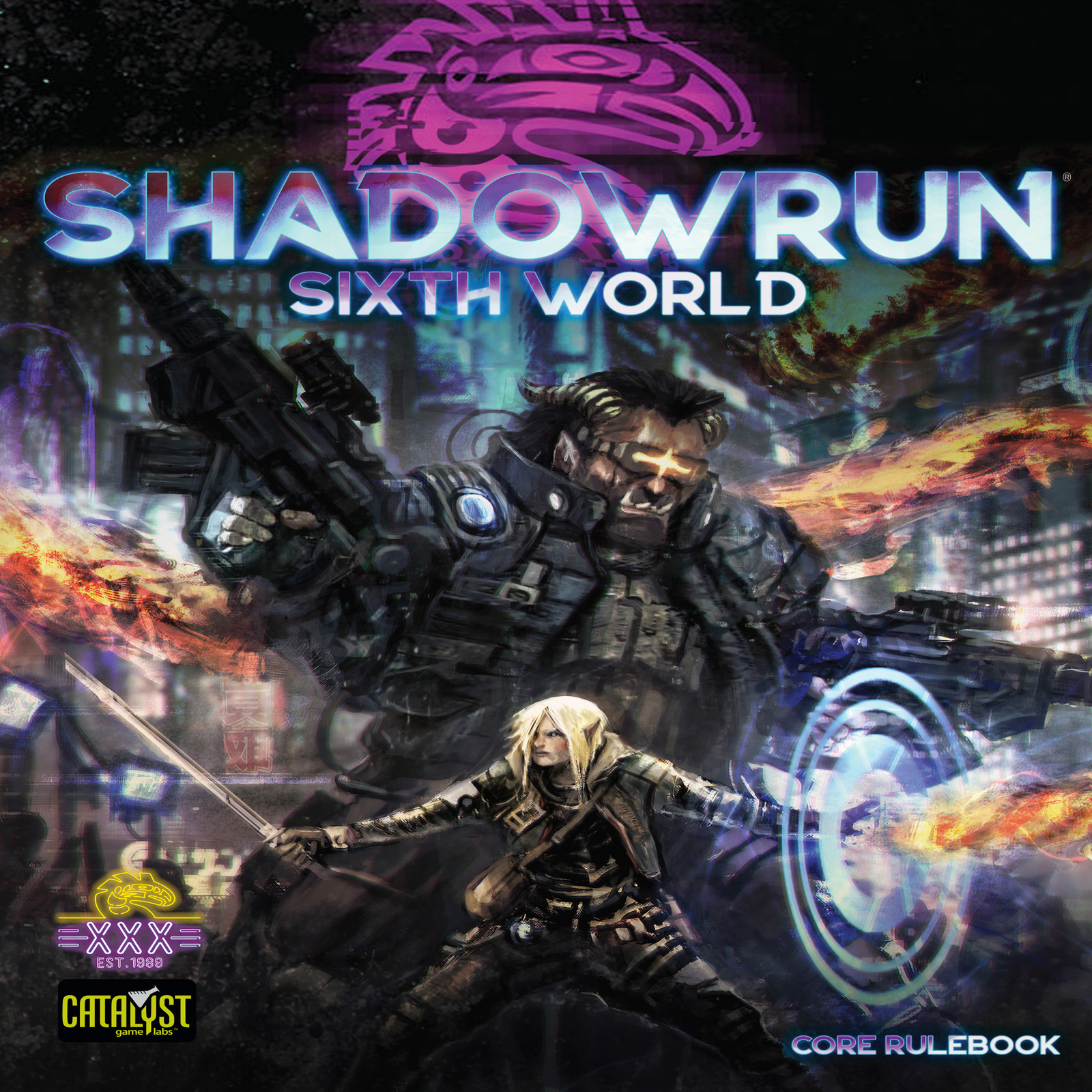 Shadowrun Sixth World: Core Rulebook (6th ed. core book)