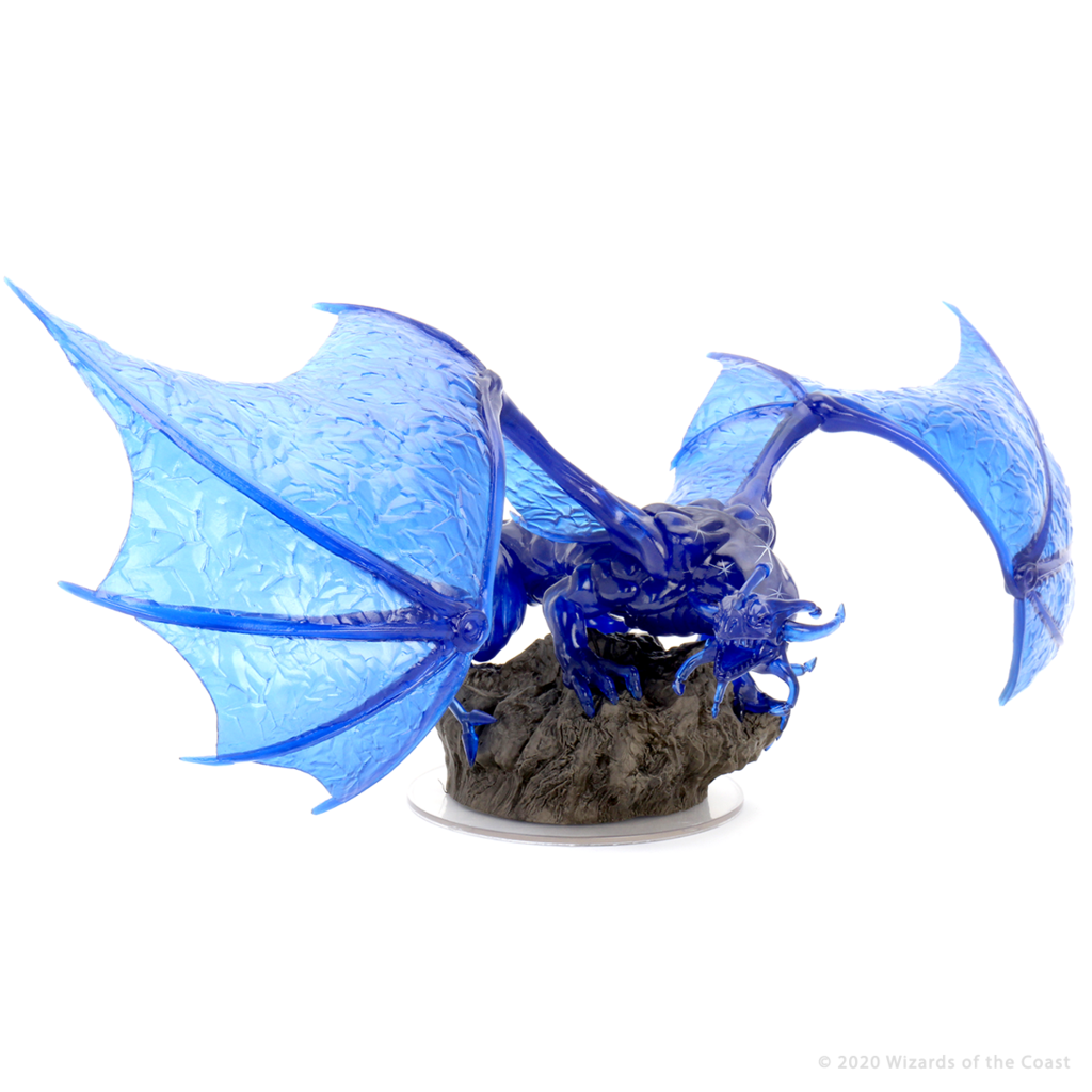 Sapphire Dragon figure from D&D Icons of the realms