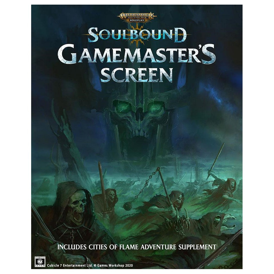 Warhammer Age of Sigmar Roleplay: Soulbound Game Master's Screen