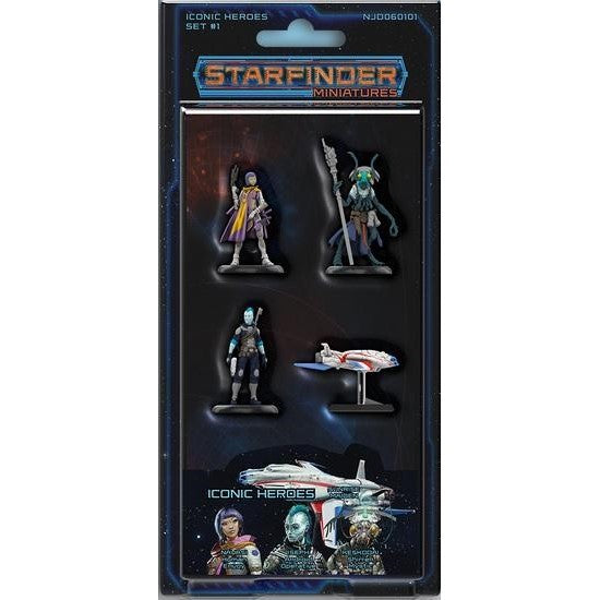 Starfinder Miniatures - Iconic Heroes 1