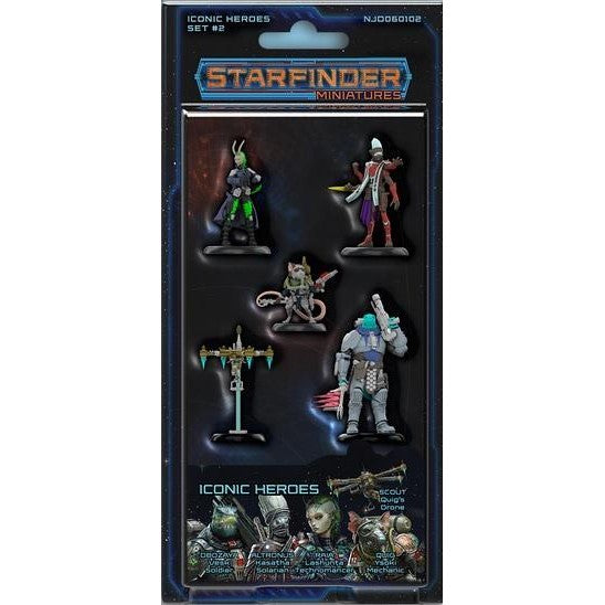 Starfinder Miniatures - Iconic Heroes 2