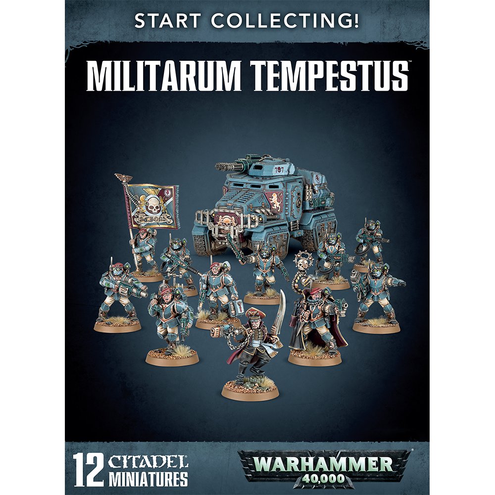 box packaging for Start collecting Militarum Tempestus