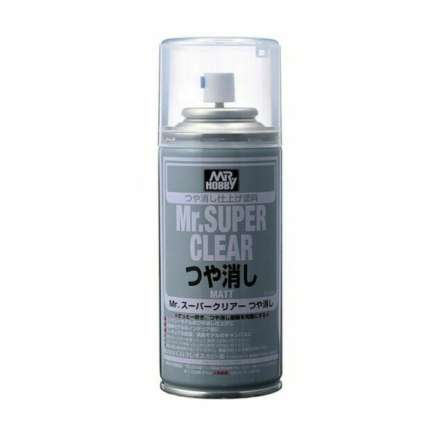 Mr. Hobby Super Clear Spray Finisher - PICKUP ONLY