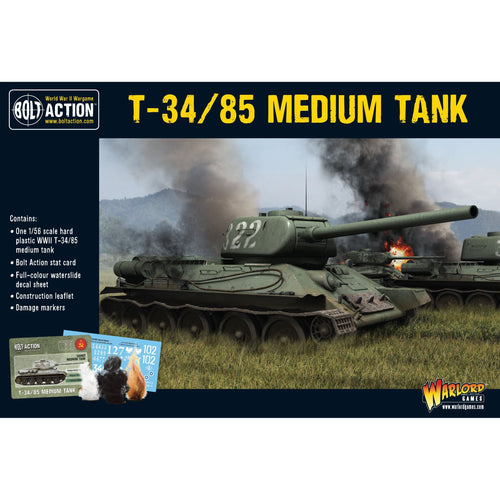 Bolt Action -  T-34/85 Soviet Medium Tank