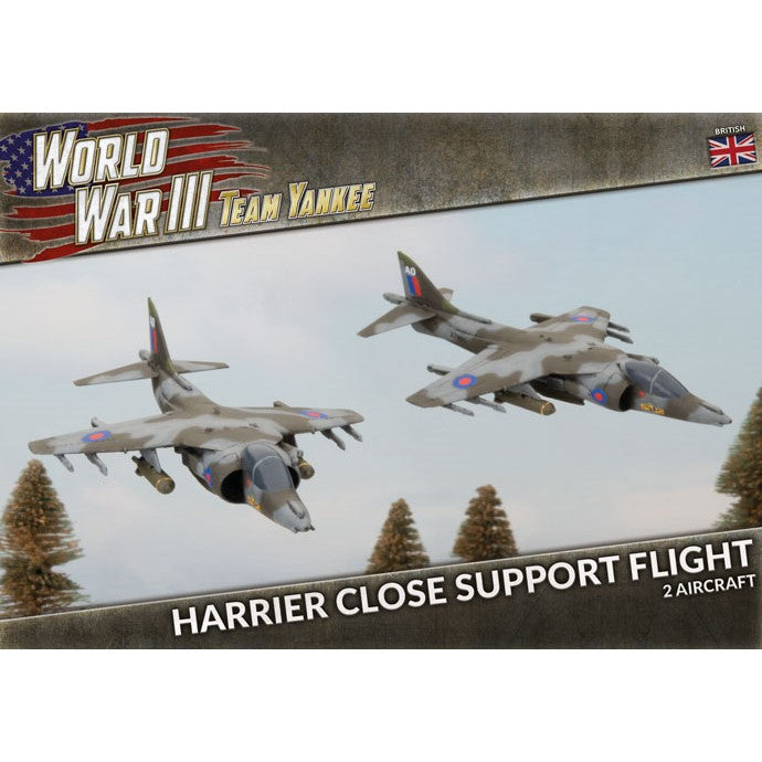 Harrier Close Support Flight (WWIII x2 Aircraft  Plastic)