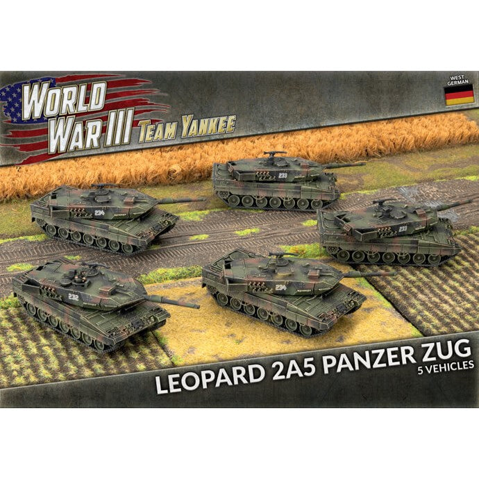 West German Leopard 2A5 Panzer Zug