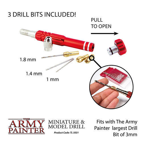 Army Painter: Miniature & Model Drill, Miniatures, Army Painter,- The Sword & Board
