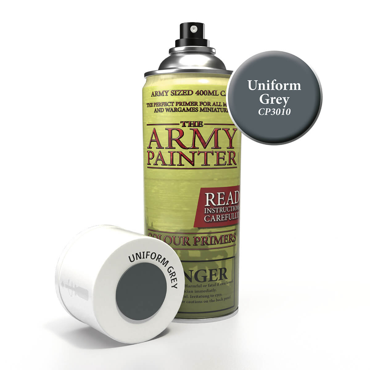 Uniform Grey Spray Can