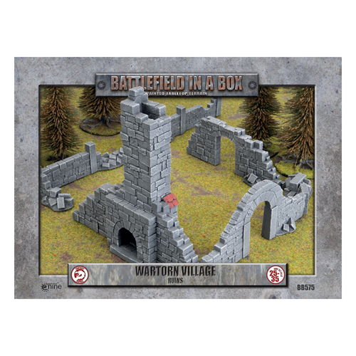 Battlefield in a Box: Wartorn Village - Ruins