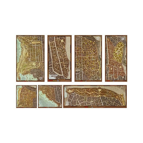 Maps images for Waterdeep Map set