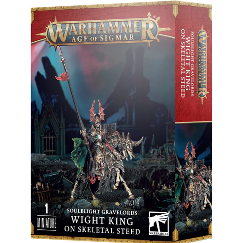 Wight King on Skeletal Steed Soulblight Gravelords