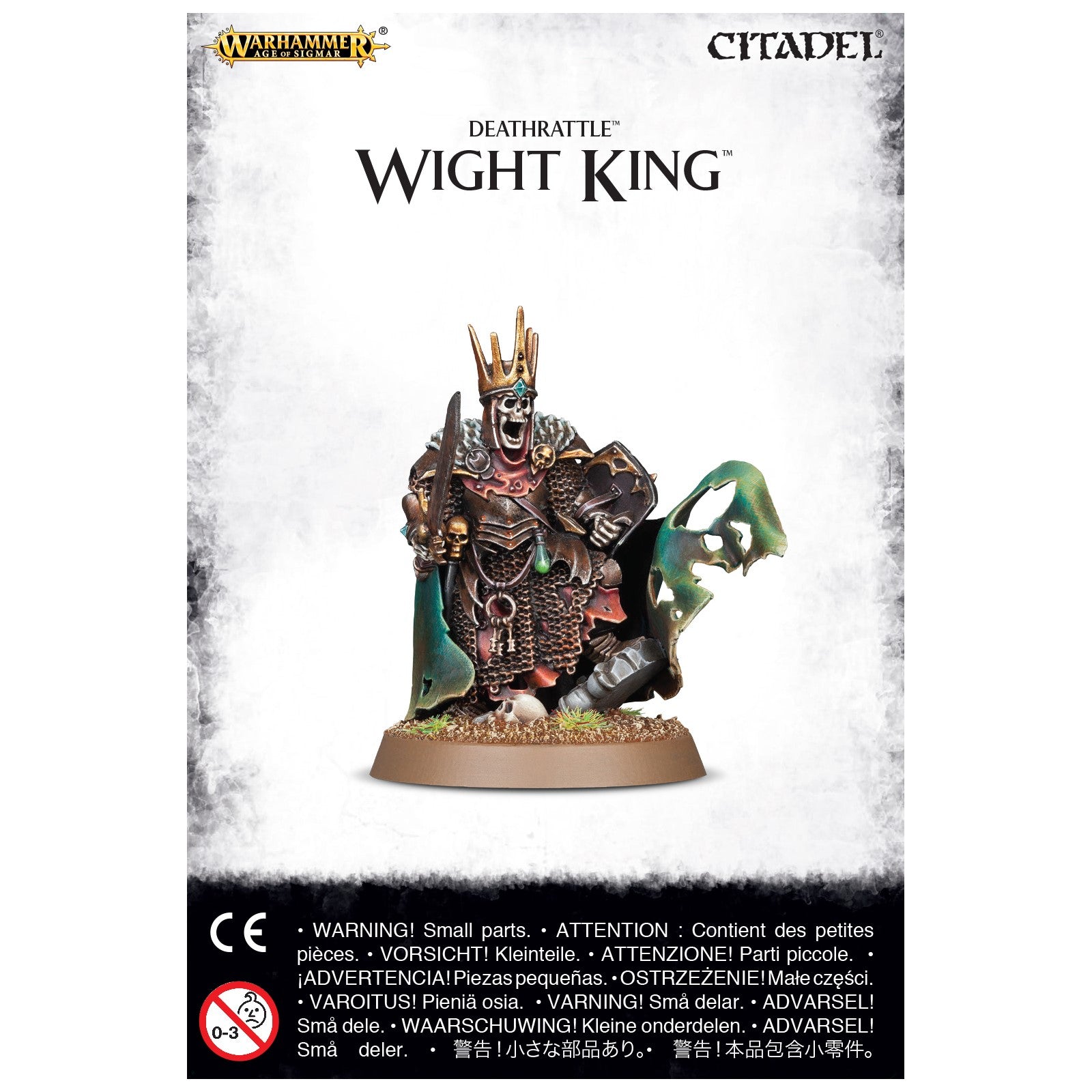 Deathrattle Wight King with Baleful Tomb blade