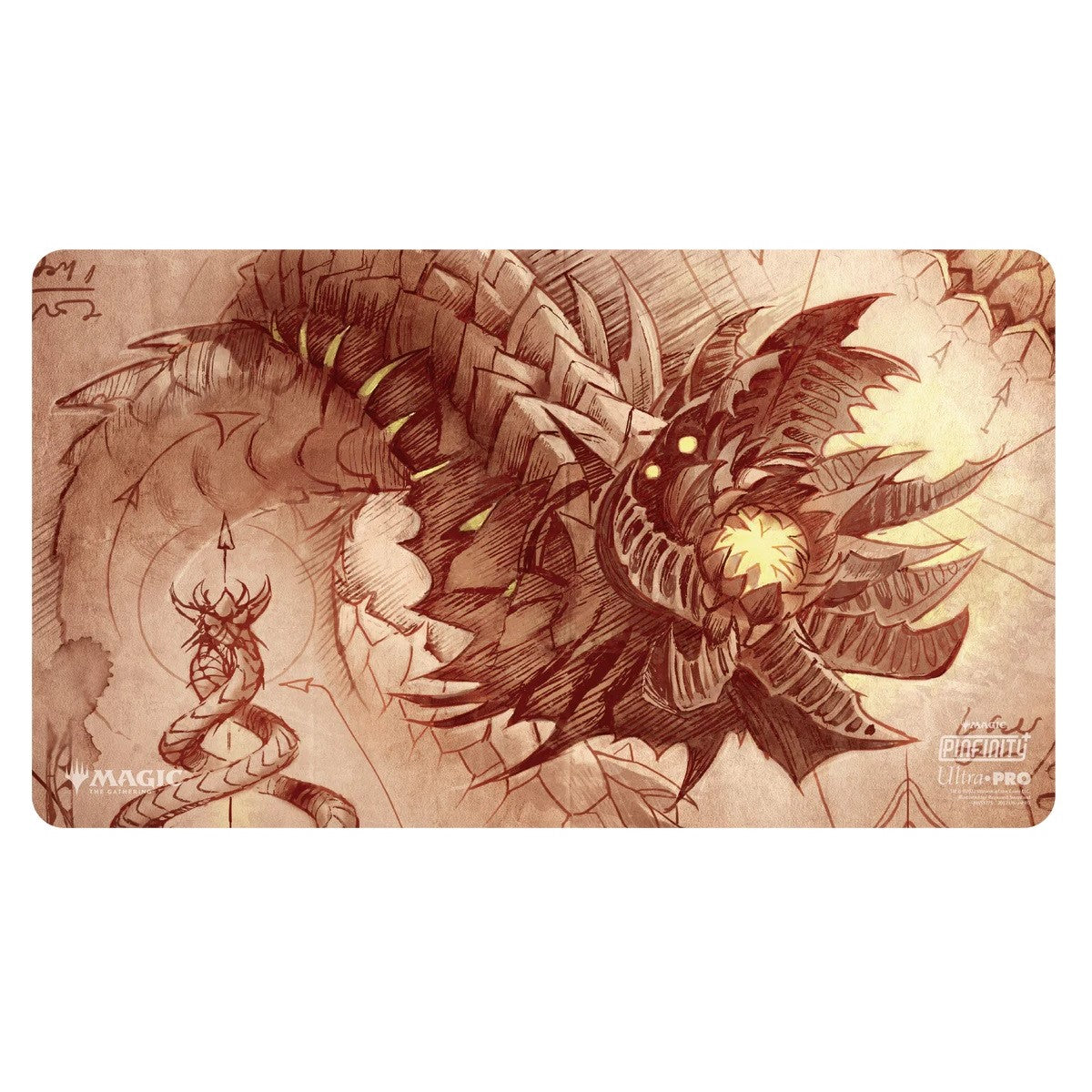 Ultra Pro Brother's War Schematic Wurmcoil Engine Playmat