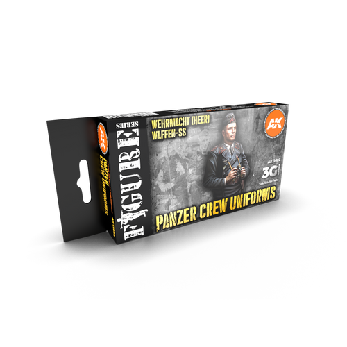 AK Interactive 3G Panzer Crew Black Uniforms Set