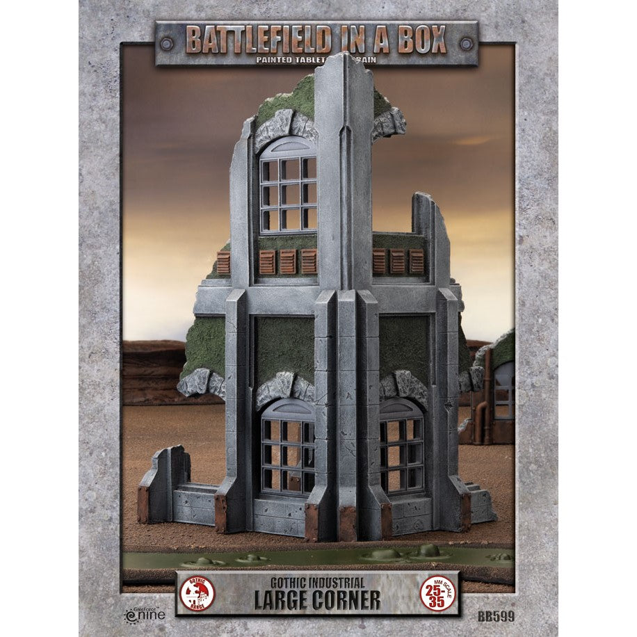 Battlefield in a box: Gothic Industrial Large Corner