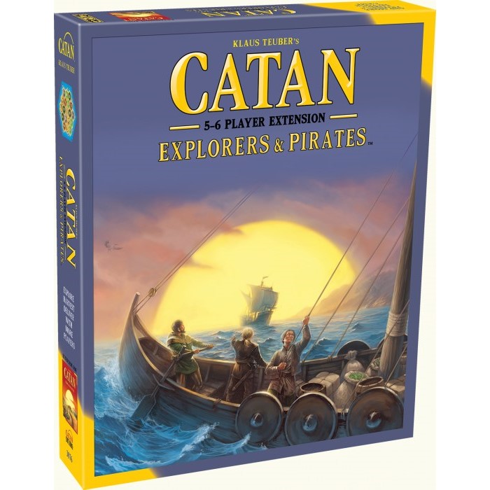Box Art for Catan Explorers and Pirates 5-6 Player Extension 