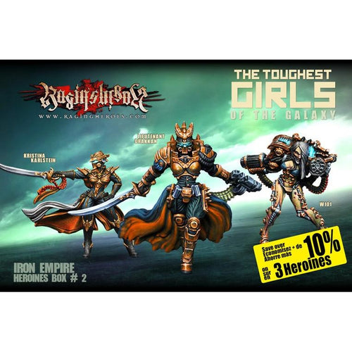 Iron Empire Kristina Karlstein, Lieutenant Drakkan & W101