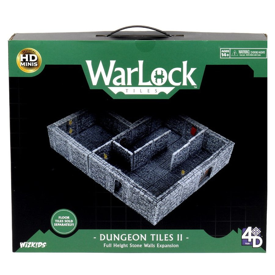 Warlock Tiles: Dungeon Tiles Full Height Wall Expansion