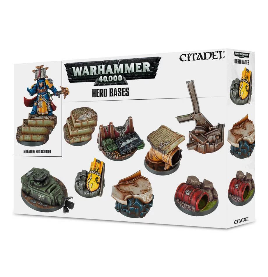 box image for Warhammer 40K Hero Bases