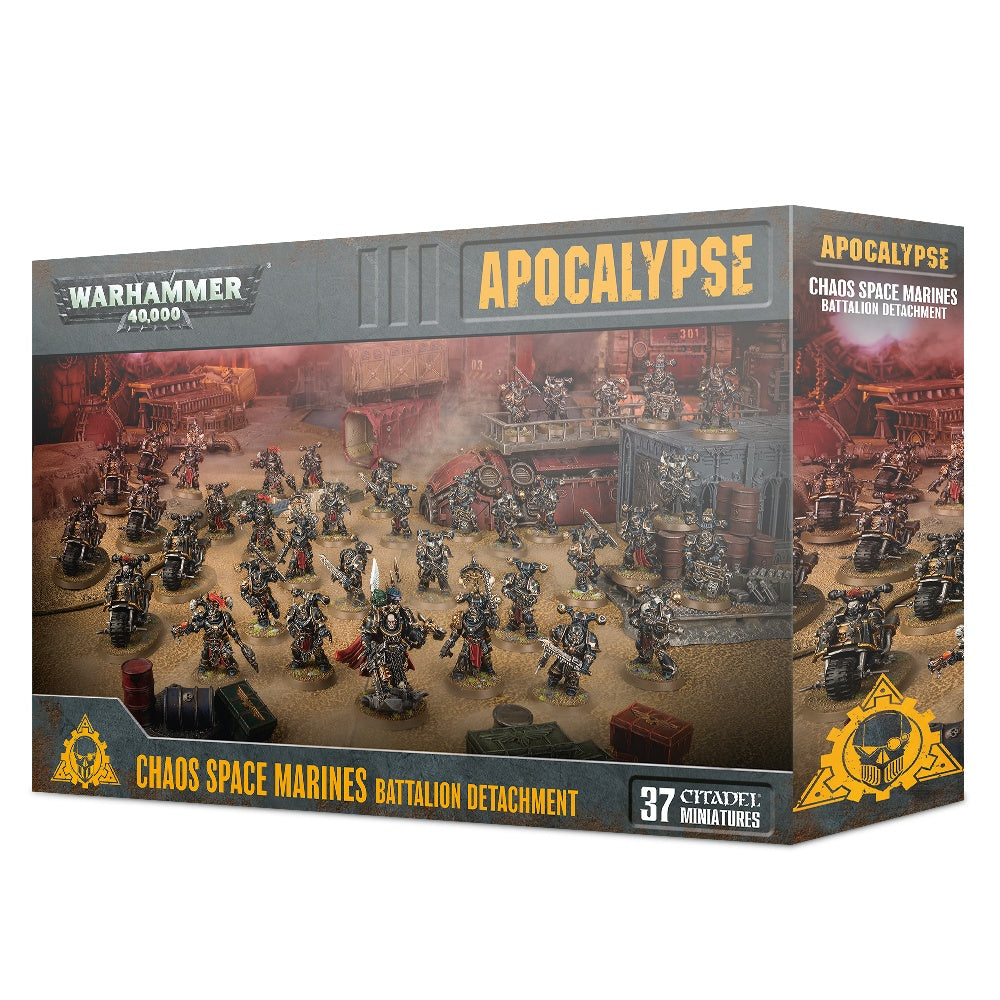 Apocalypse Chaos Space Marines Battalion Detachment