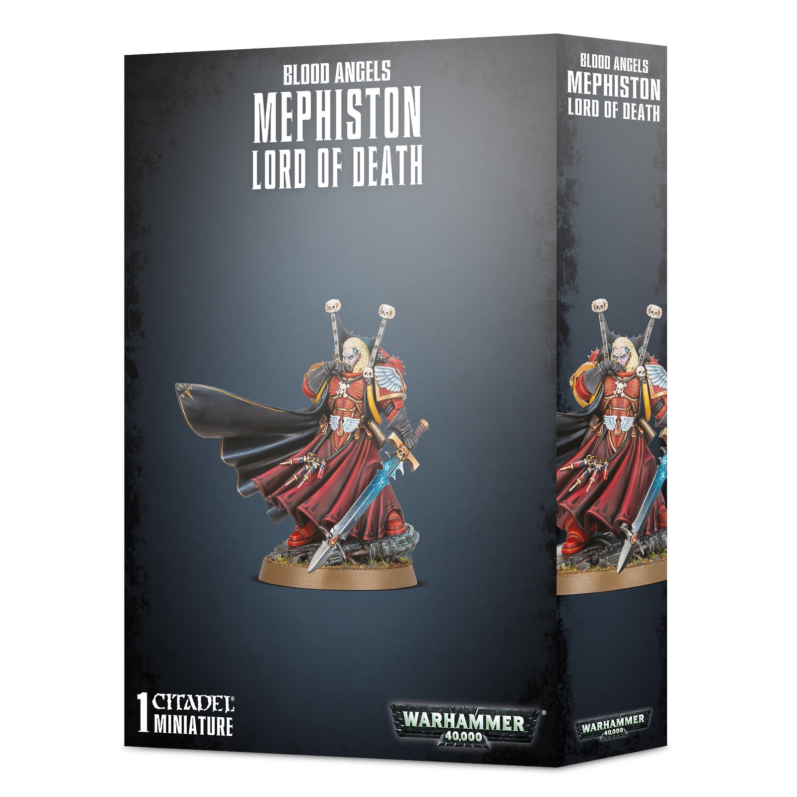 box packaging for Mephiston Lord of Death