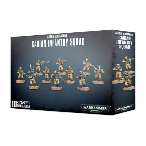 Cadian Infantry squad Box