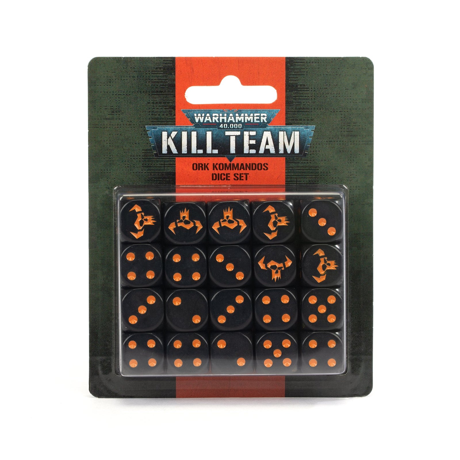 Kill Team Dice Set - Ork Kommandos