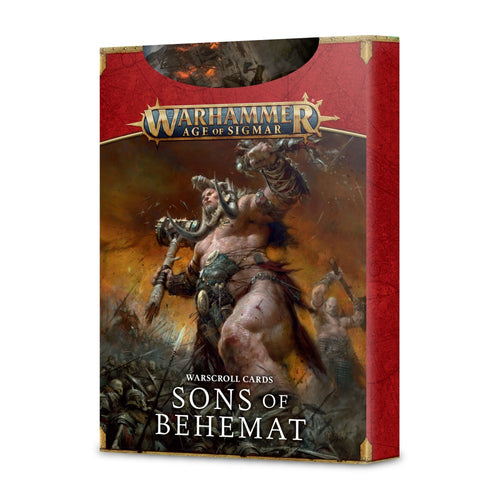 Sons of Behemat Warscroll Cards