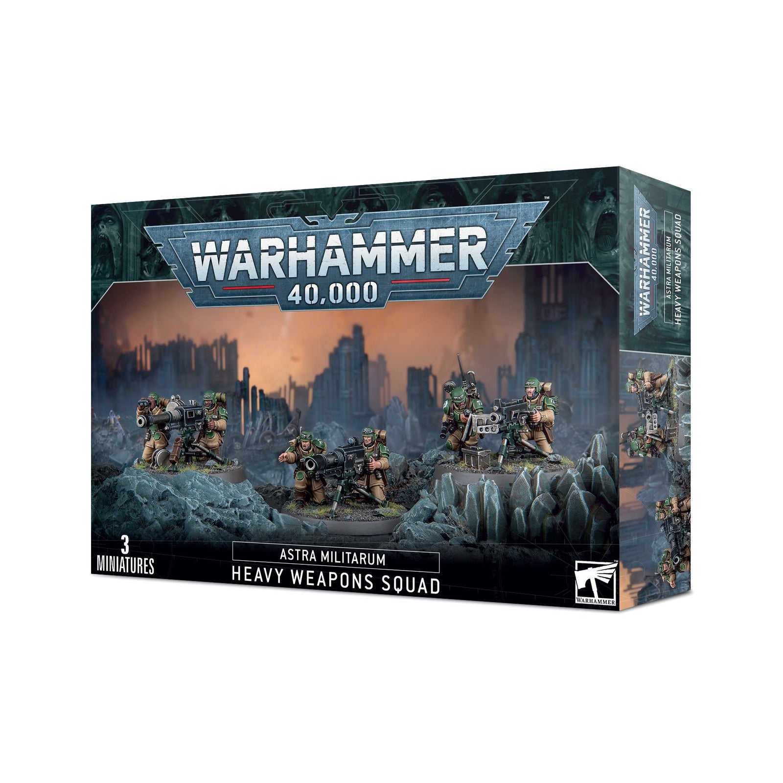 Astra Militarum Heavy Weapons Squad, Miniatures, Games Workshop,- The Sword & Board