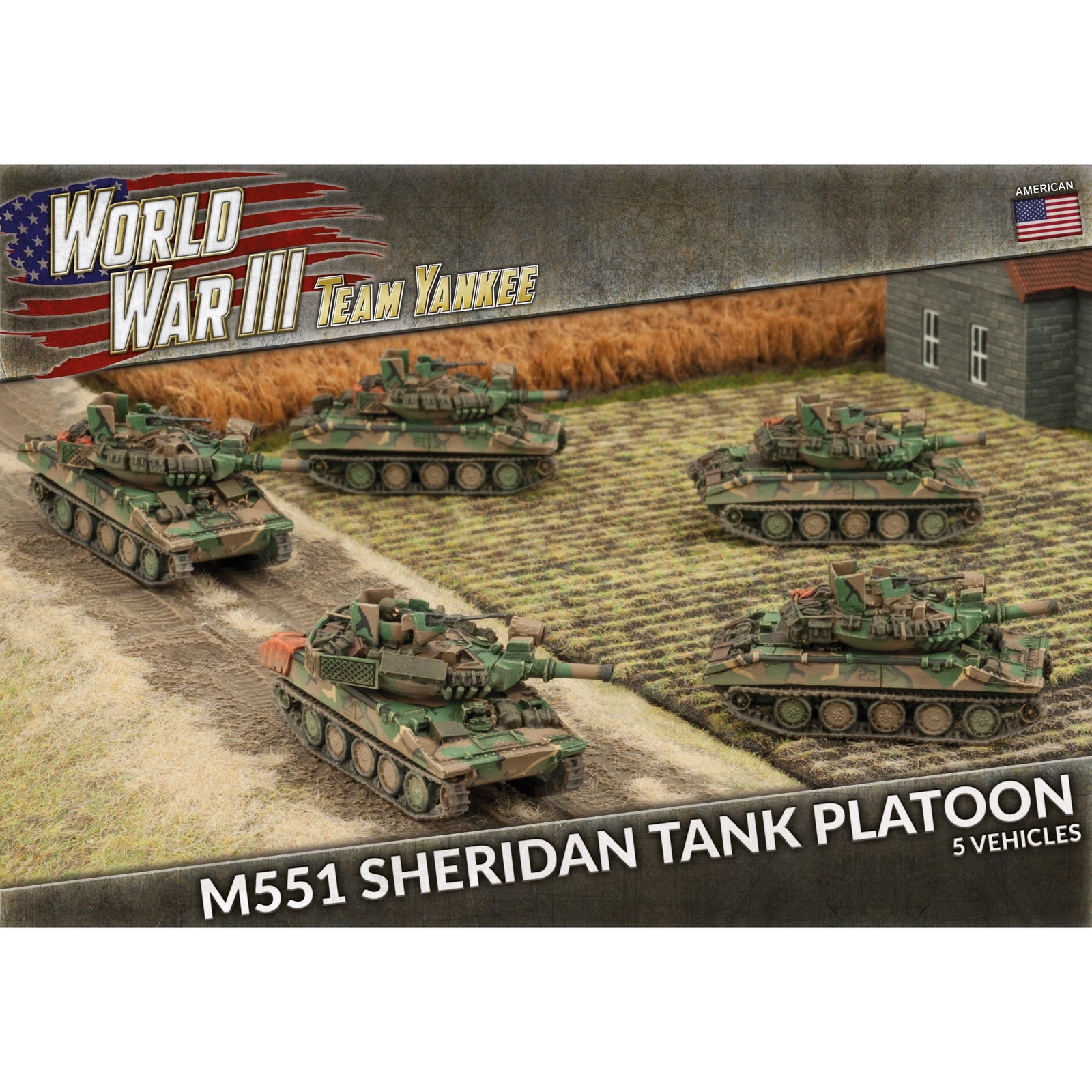 M551 Sheridan Tank Platoon