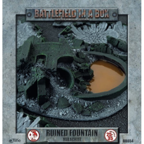 Battlefield in a Box: Gothic Ruined Fountain Malachite