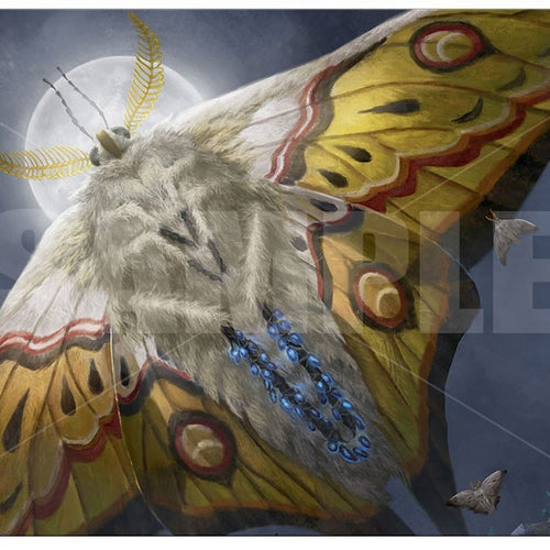 UP Ikoria Playmat: V6 (Luminous Broodmoth)