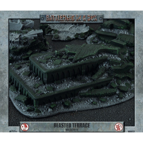 Battlefield in a Box: Blasted Terrace Malachite
