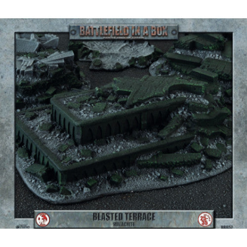 Battlefield in a Box: Blasted Terrace Malachite