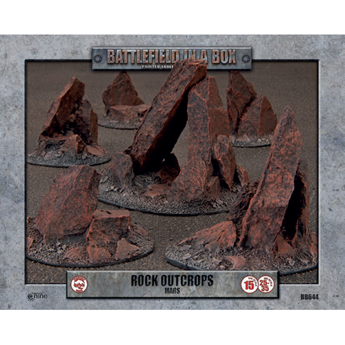 Battlefield in a Box: Rocky Outcrops Mars