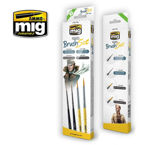 Ammo by Mig - Figures Brush Set