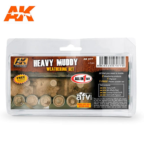 AK Heavy Muddy weathering set
