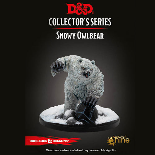 Icewind Dale: Rime of the Frostmaiden Mini - Snowy Owlbear