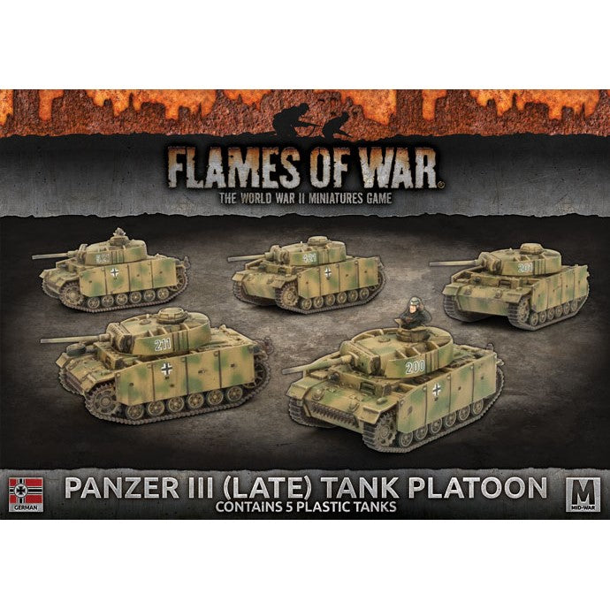Panzer III (Late) Tank Platoon