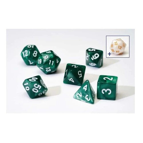 Sirius Dice set - Pearl Green