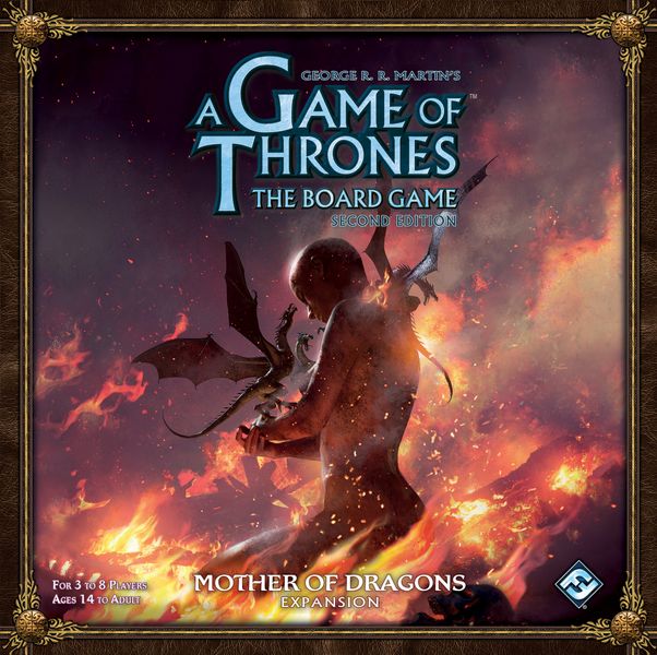 Cover art for A Game of Thrones The Board Game (second edition) Mother of Dragons Expansion