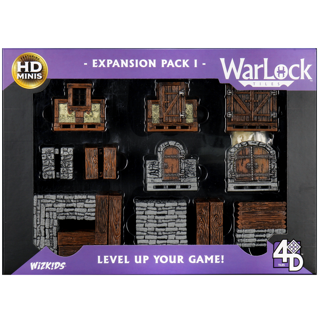 Box packaging for WizKids WarLock Expansion Pack I